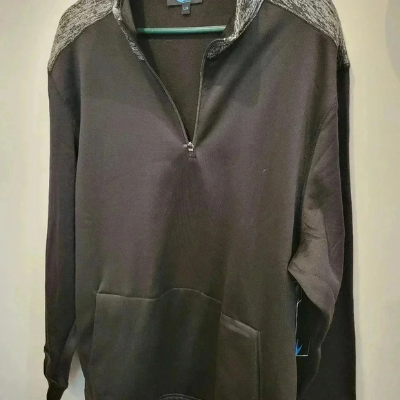 Long quarter zip front light weight Sweater Jacket  NWT - Picture 7 of 10